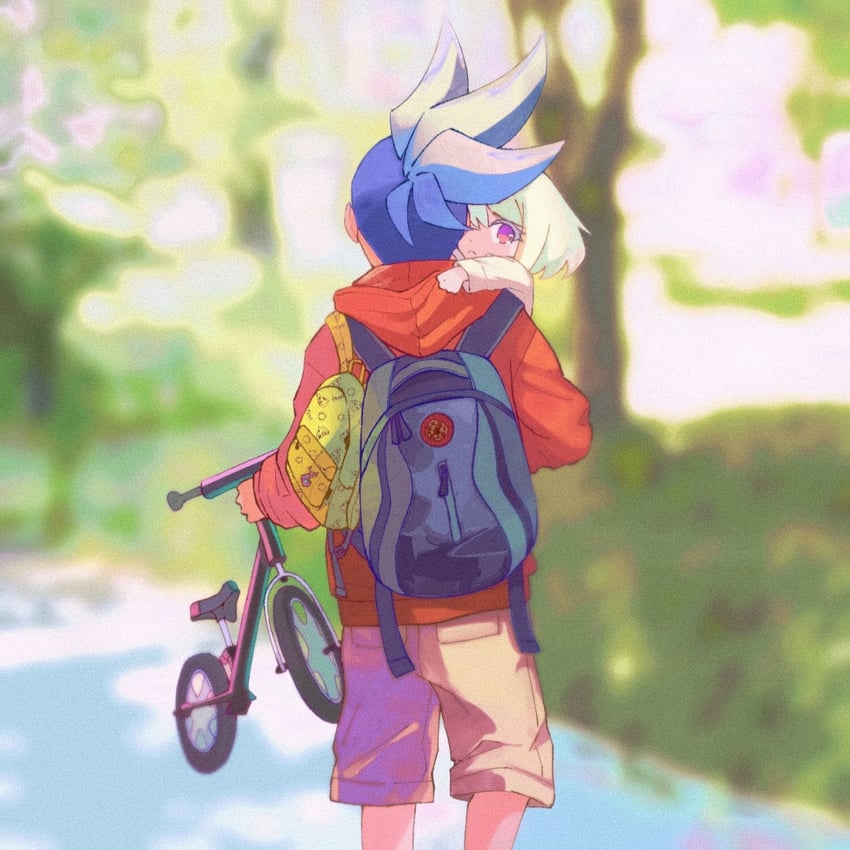 lio fotia and galo thymos (promare) drawn by somu_ki