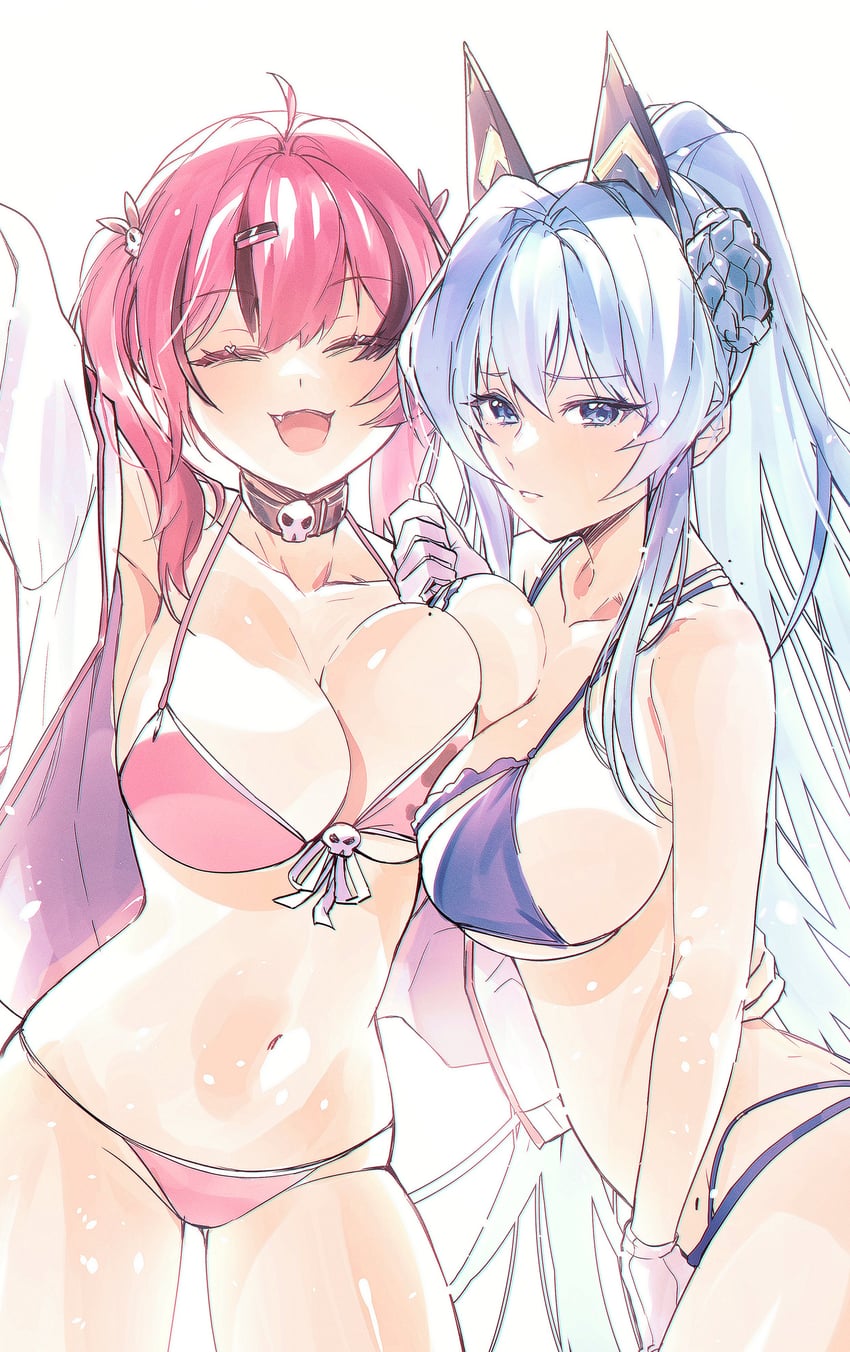 helm and mast (goddess of victory: nikke) drawn by eungking_(tog2029)