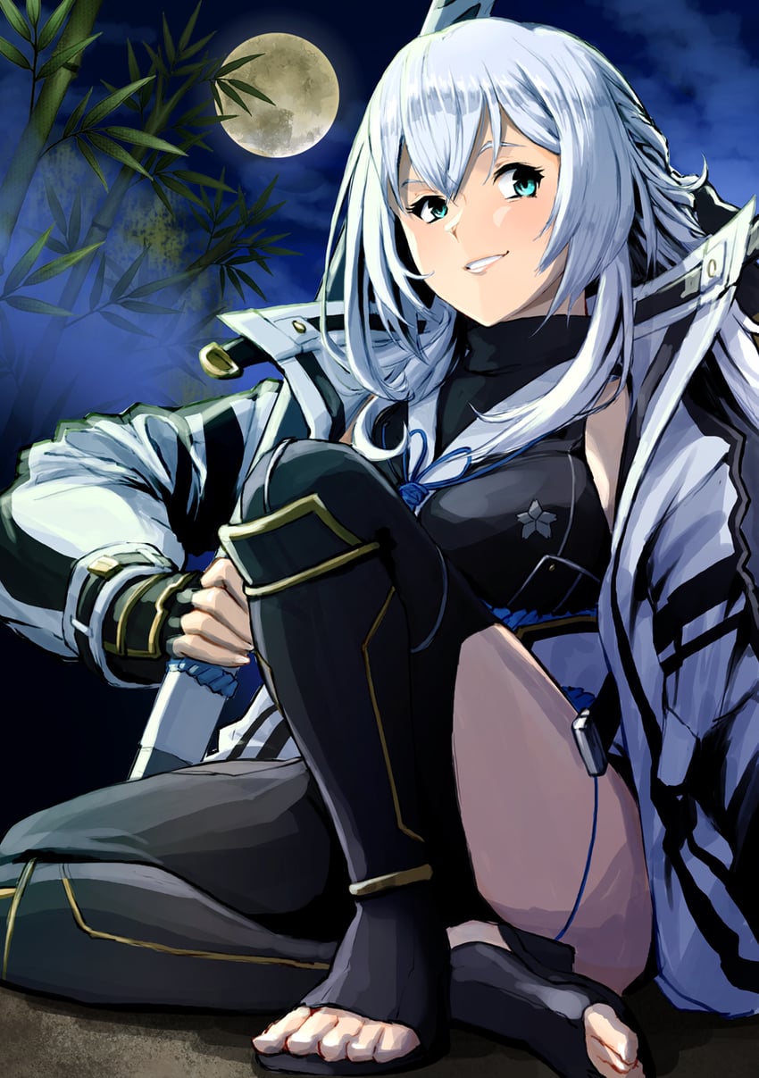 shizuna rem misurugi (eiyuu densetsu and 2 more) drawn by uma_(tame_ike)