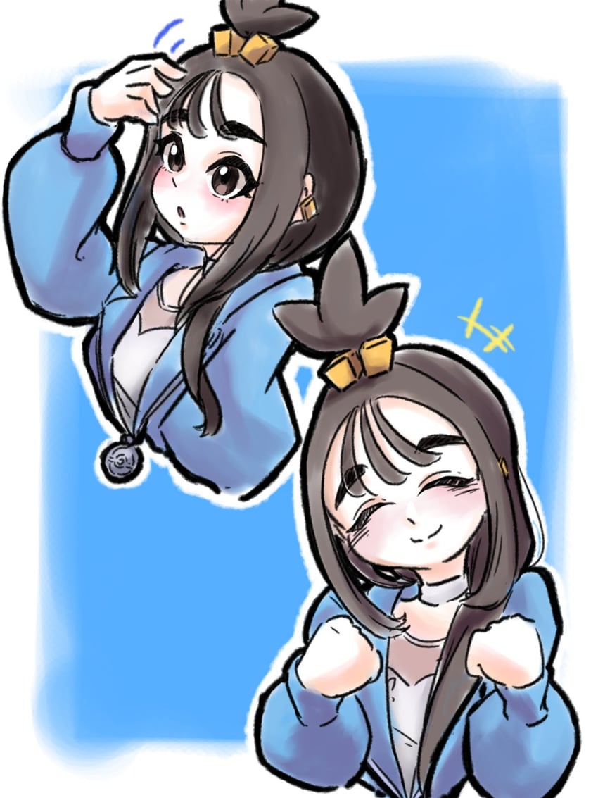 lida (pokemon and 1 more) drawn by yoisome_sino