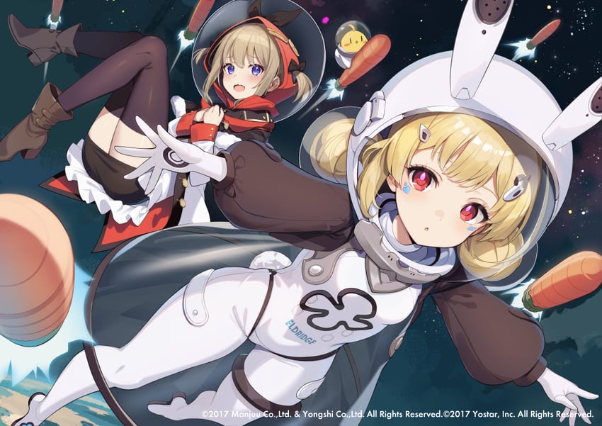 manjuu, eldridge, and norfolk (azur lane) drawn by kouda_hayato_(e-gis)