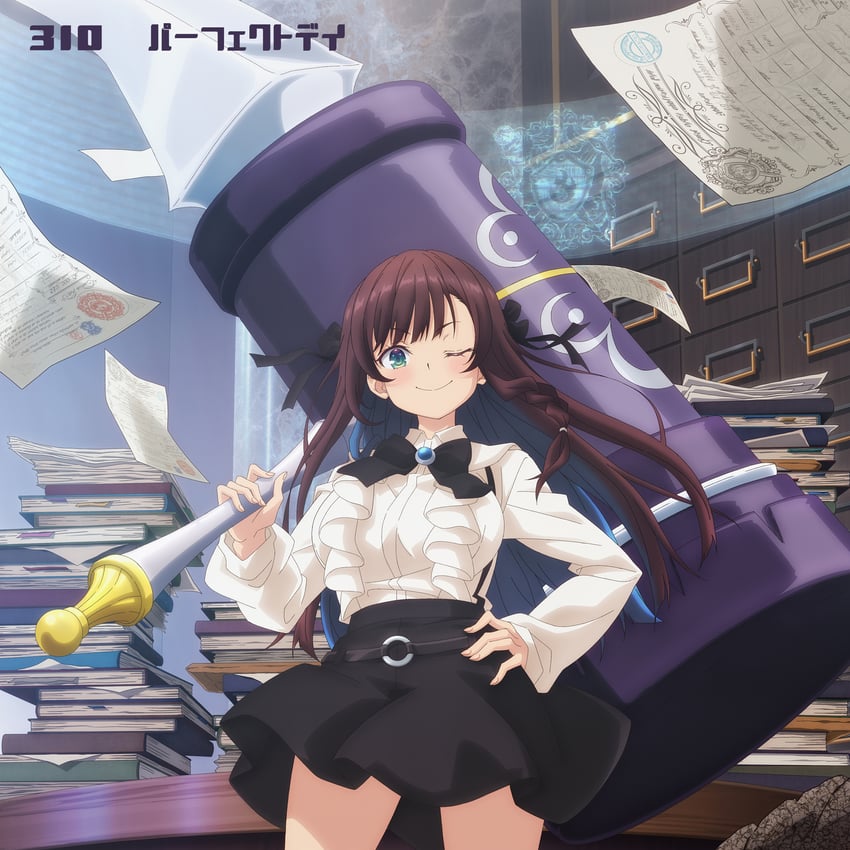 alina clover (guild no uketsukejou desu ga zangyou wa iya nanode boss wo solo toubatsu shiyou to omoimasu) drawn by nagata_yoshihiro
