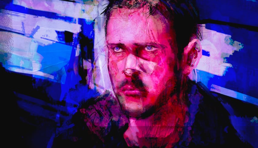 k (blade runner and 1 more) drawn by kyezzzz