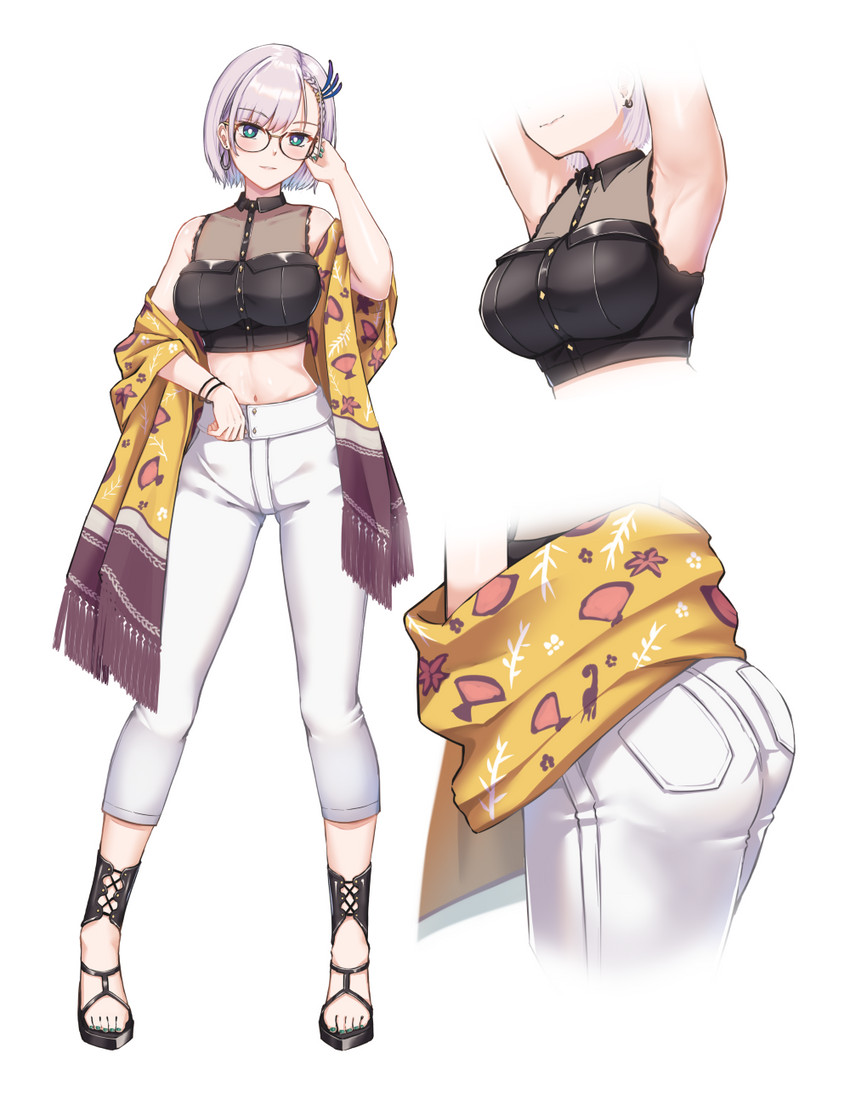 pavolia reine (hololive and 1 more) drawn by sundajin_asagi