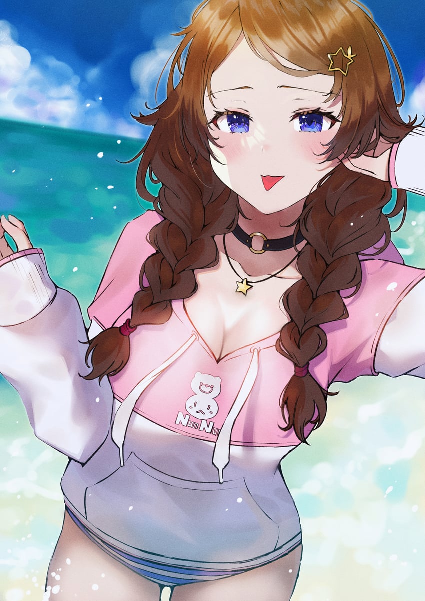 tokino sora and nun nun (hololive) drawn by cruzango0510