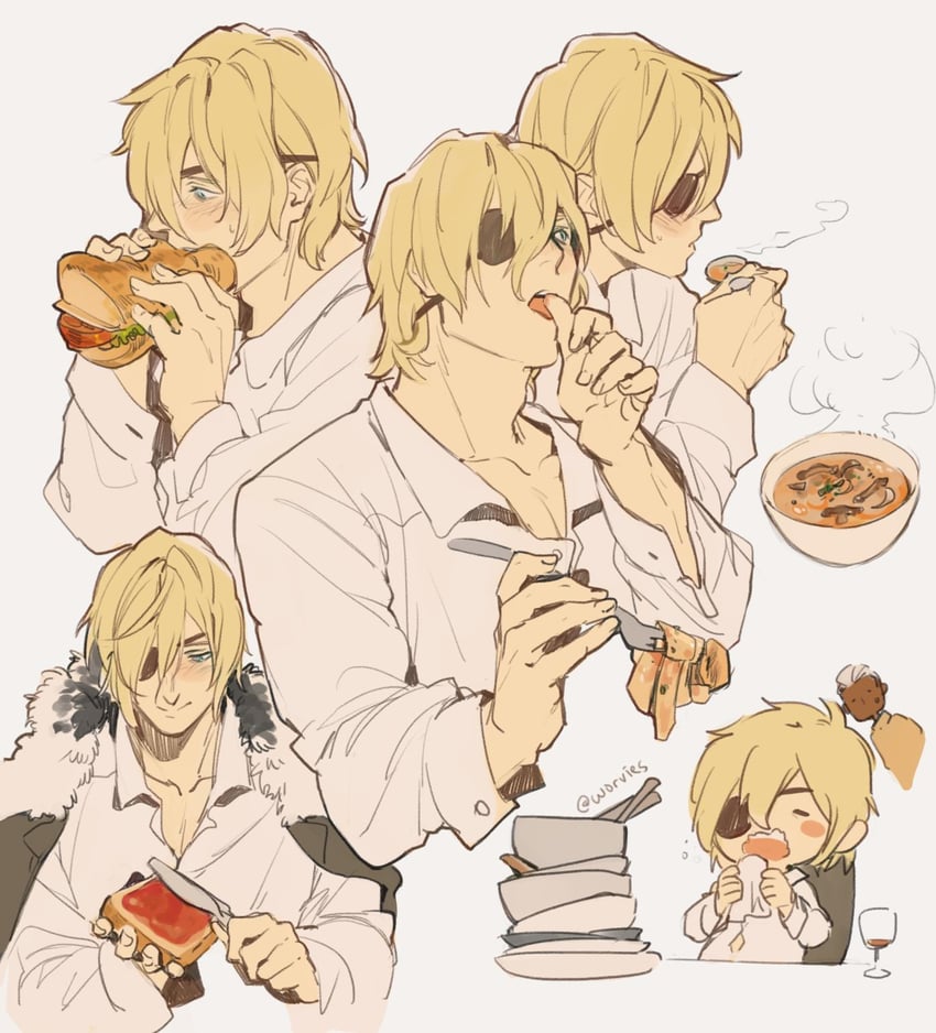 dimitri alexandre blaiddyd and dedue molinaro (fire emblem and 1 more) drawn by worvies