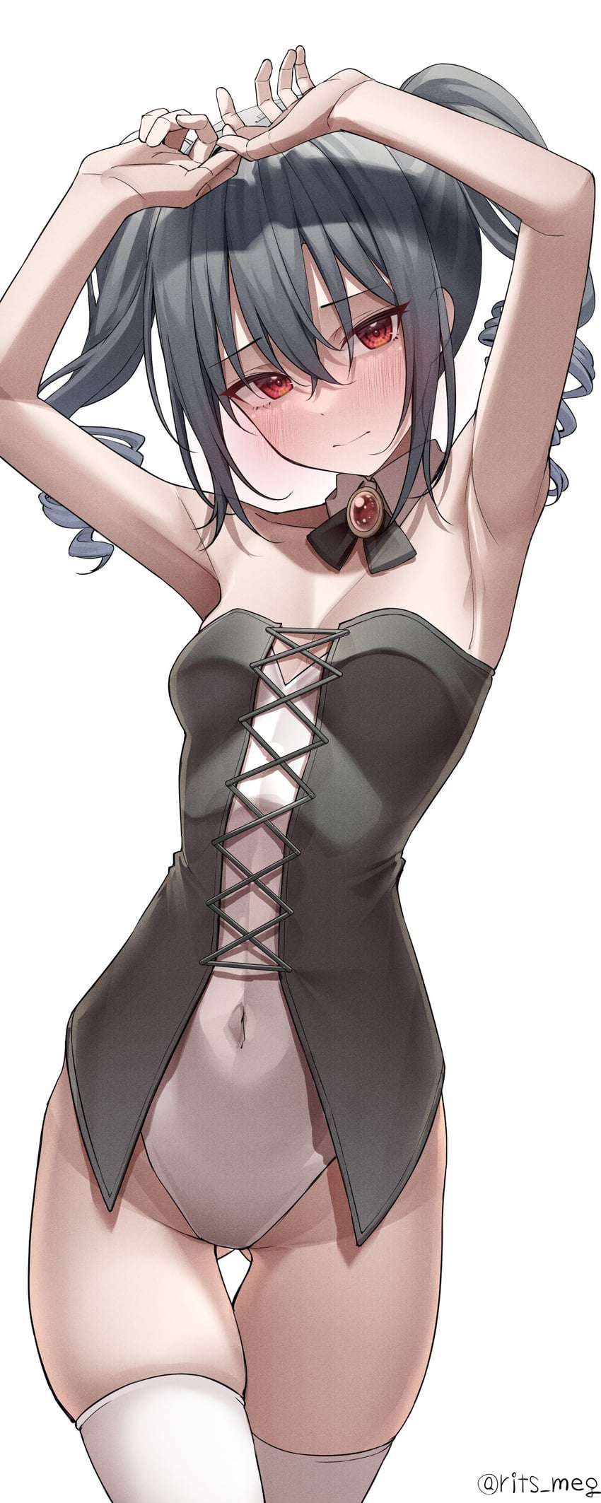 kanzaki ranko (idolmaster and 2 more) drawn by kawai_ritsu_(rits_meg)