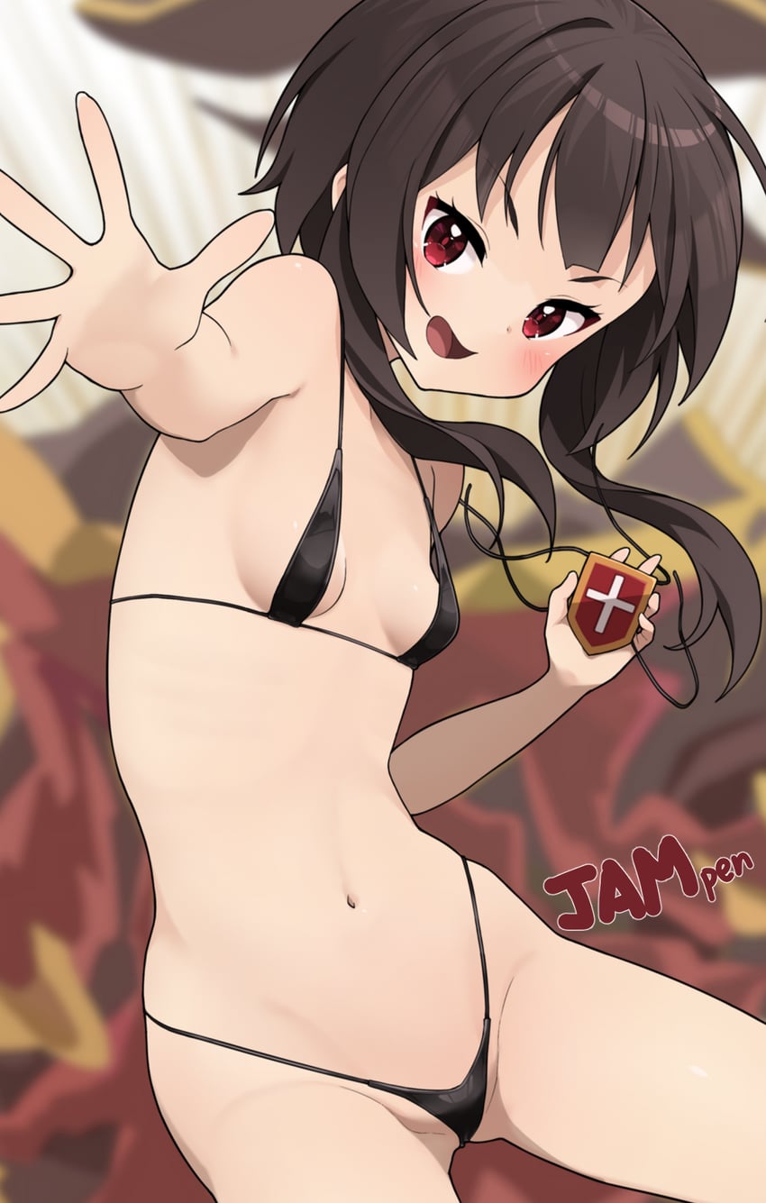 megumin (kono subarashii sekai ni shukufuku wo!) drawn by jampen