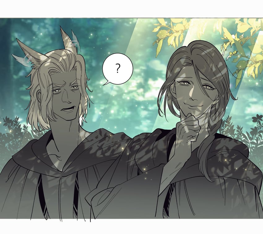 emet-selch and hythlodaeus (final fantasy and 1 more) drawn by 5altybitter5