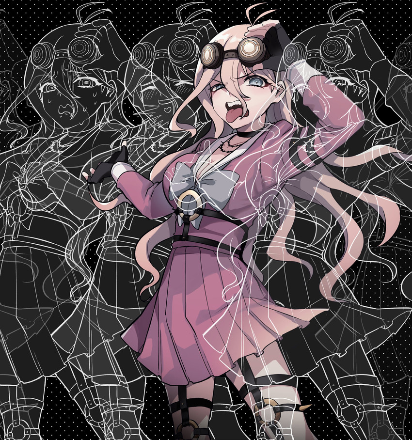 iruma miu (danganronpa and 1 more) drawn by a_tama_(pakpak_tkg)