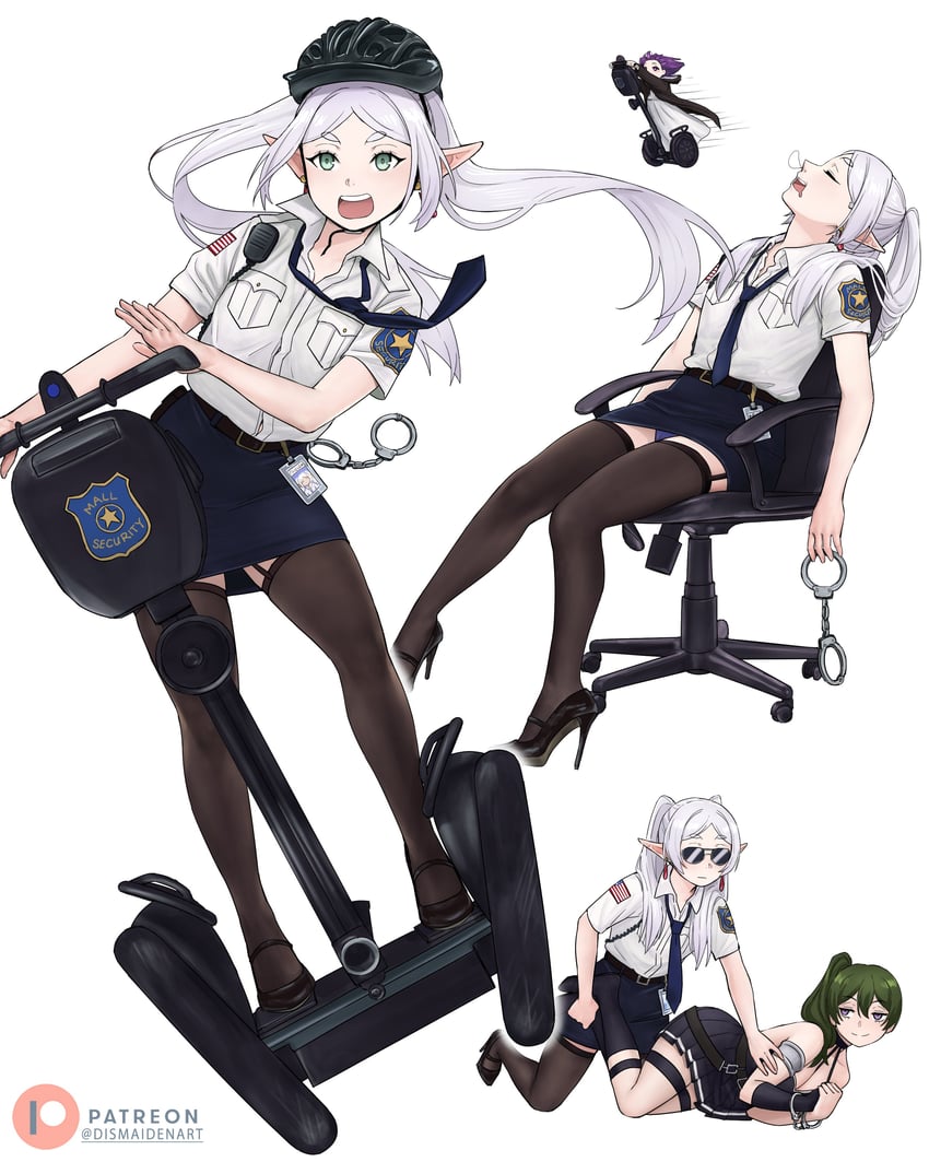 frieren, fern, and ubel (sousou no frieren) drawn by dismaiden