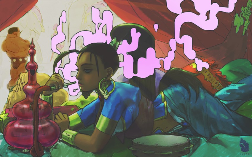 pullum purna and darun mister (street fighter and 2 more) drawn by jaysa-laser