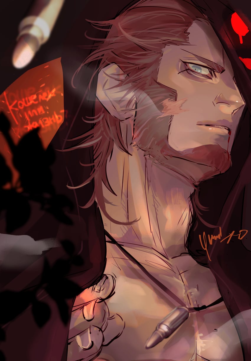 vasily (golden kamuy) drawn by yumi_(soak1111)