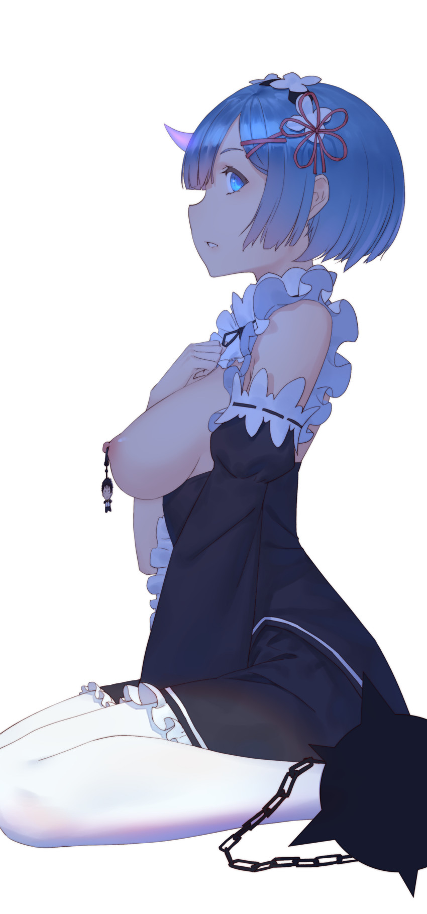 rem and natsuki subaru (re:zero kara hajimeru isekai seikatsu) drawn by musee