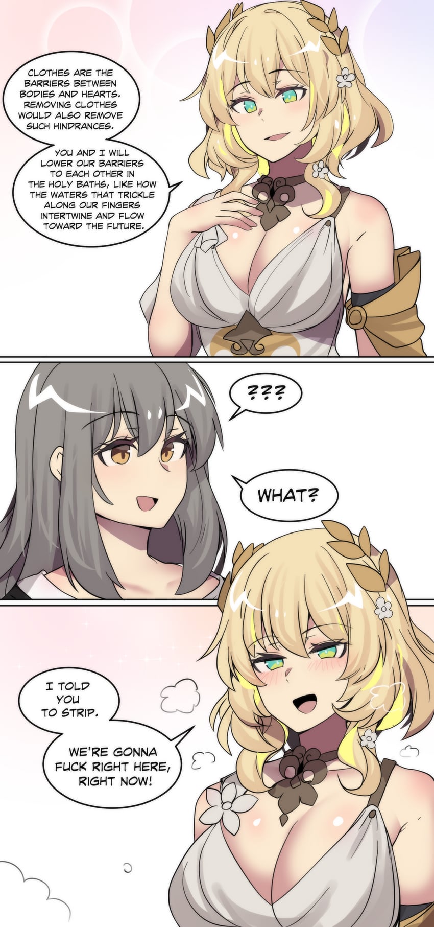 trailblazer, stelle, and aglaea (honkai and 1 more) drawn by hinghoi