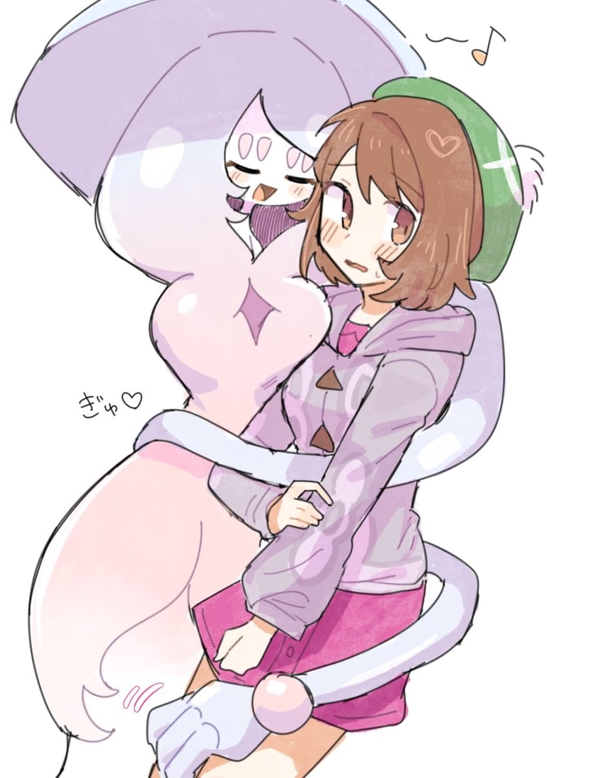 gloria and hatterene (pokemon and 1 more) drawn by han0579