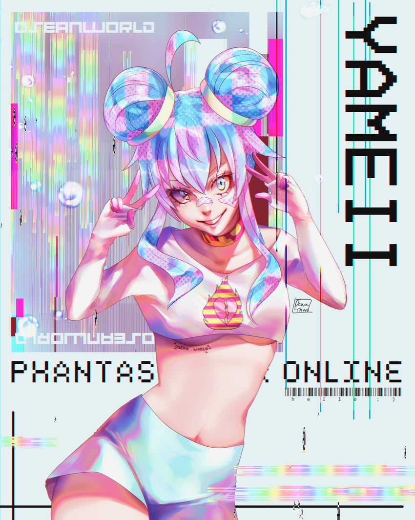 yameii online (oseanworld) drawn by dewa-chan