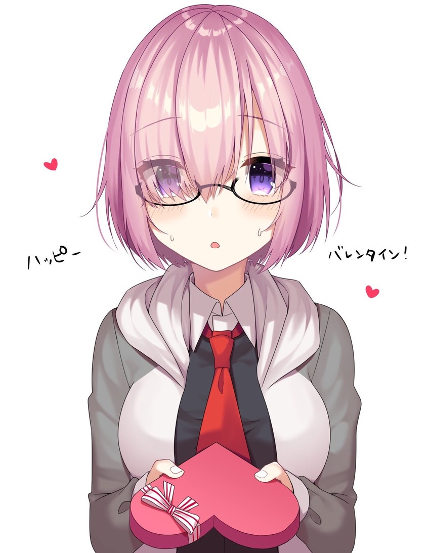mash kyrielight (fate and 1 more) drawn by izumo_neru