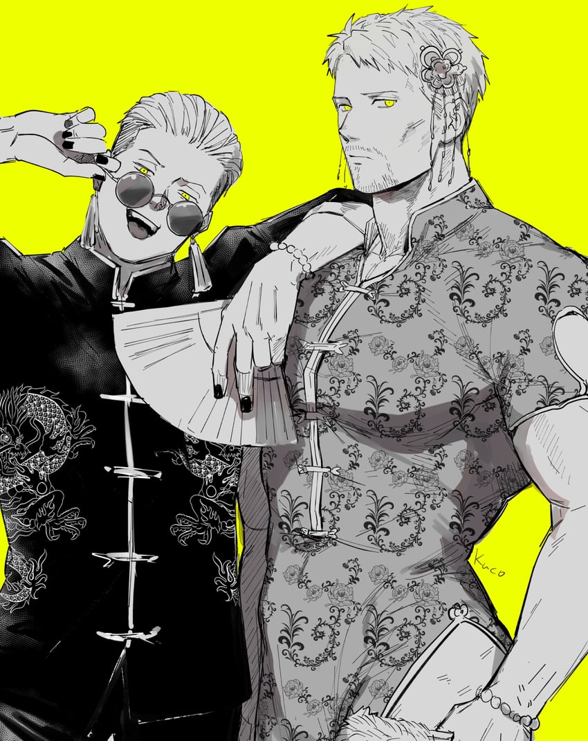 reiner braun and porco galliard (shingeki no kyojin) drawn by kuconoms