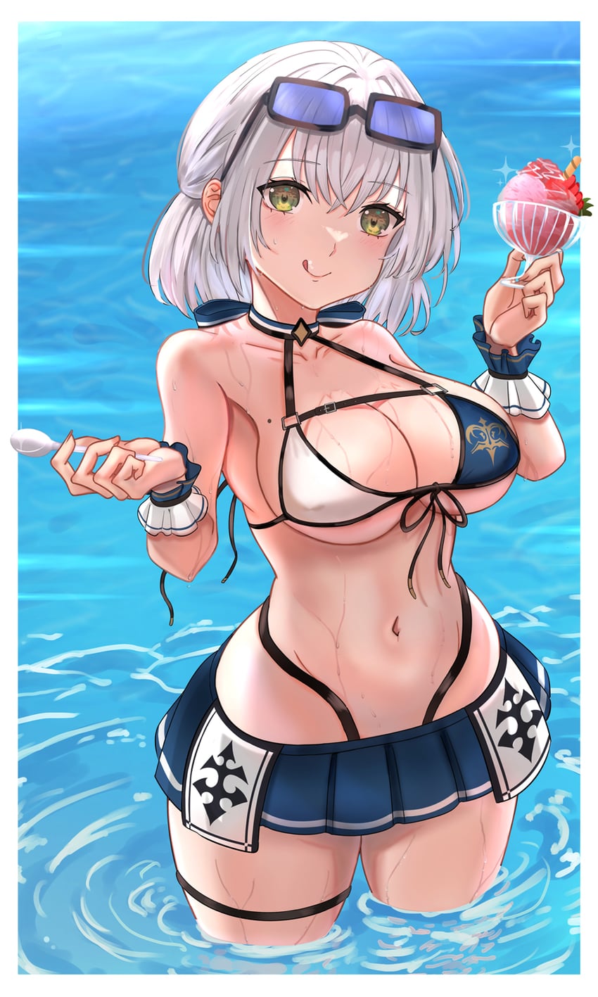 shirogane noel (hololive) drawn by oursong_(kiam_pis)