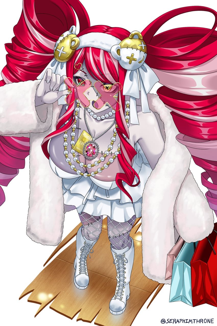kureiji ollie (hololive and 1 more) drawn by seraphim_throne