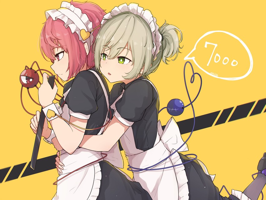 komeiji koishi and komeiji satori (touhou) drawn by senzaicha_kasukadoki