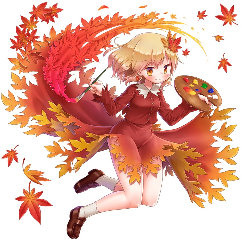 aki shizuha (touhou and 1 more) drawn by arinu