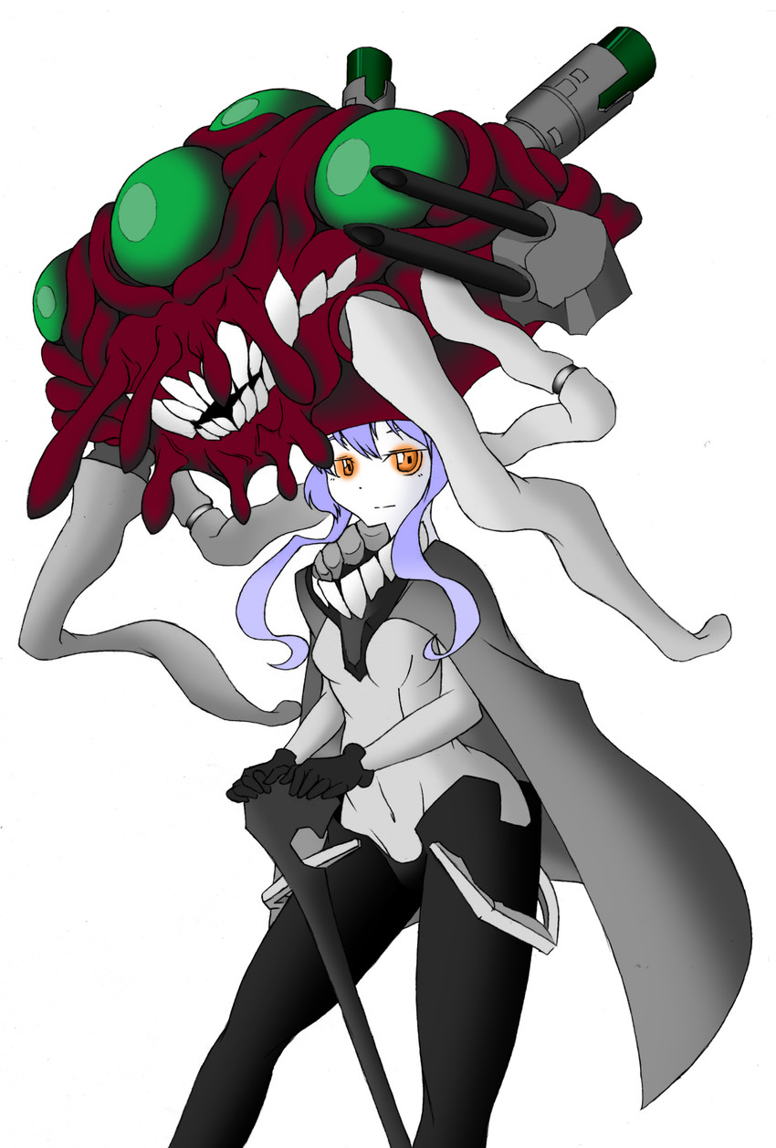 wo-class aircraft carrier (kantai collection and 2 more) drawn by swayze