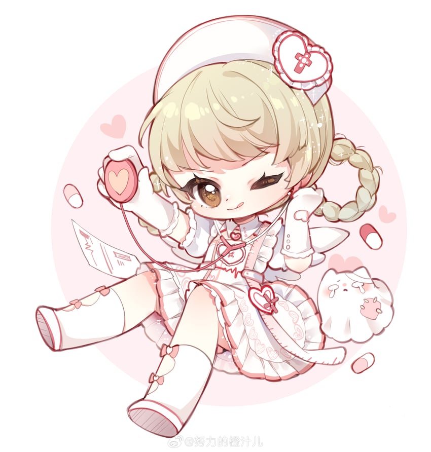 sweet diagnosis (nikki and 1 more) drawn by nuli_de_chengzhi_er