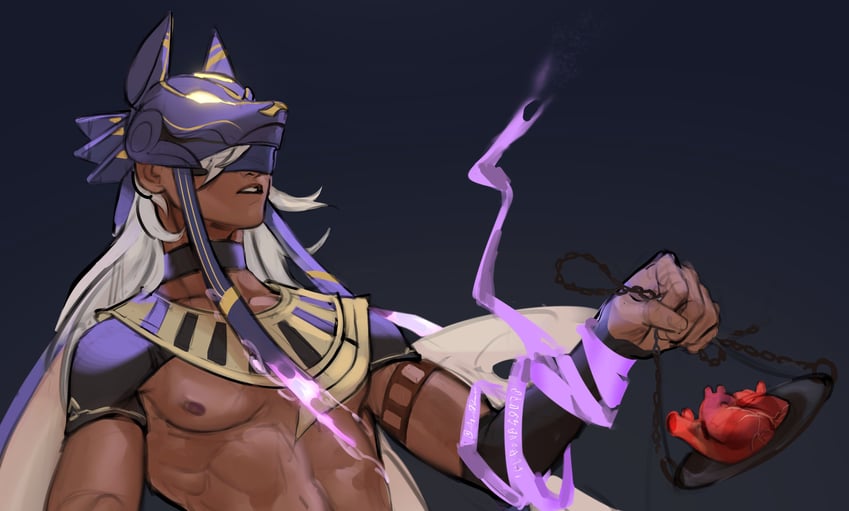 cyno (genshin impact and 1 more) drawn by elssympact