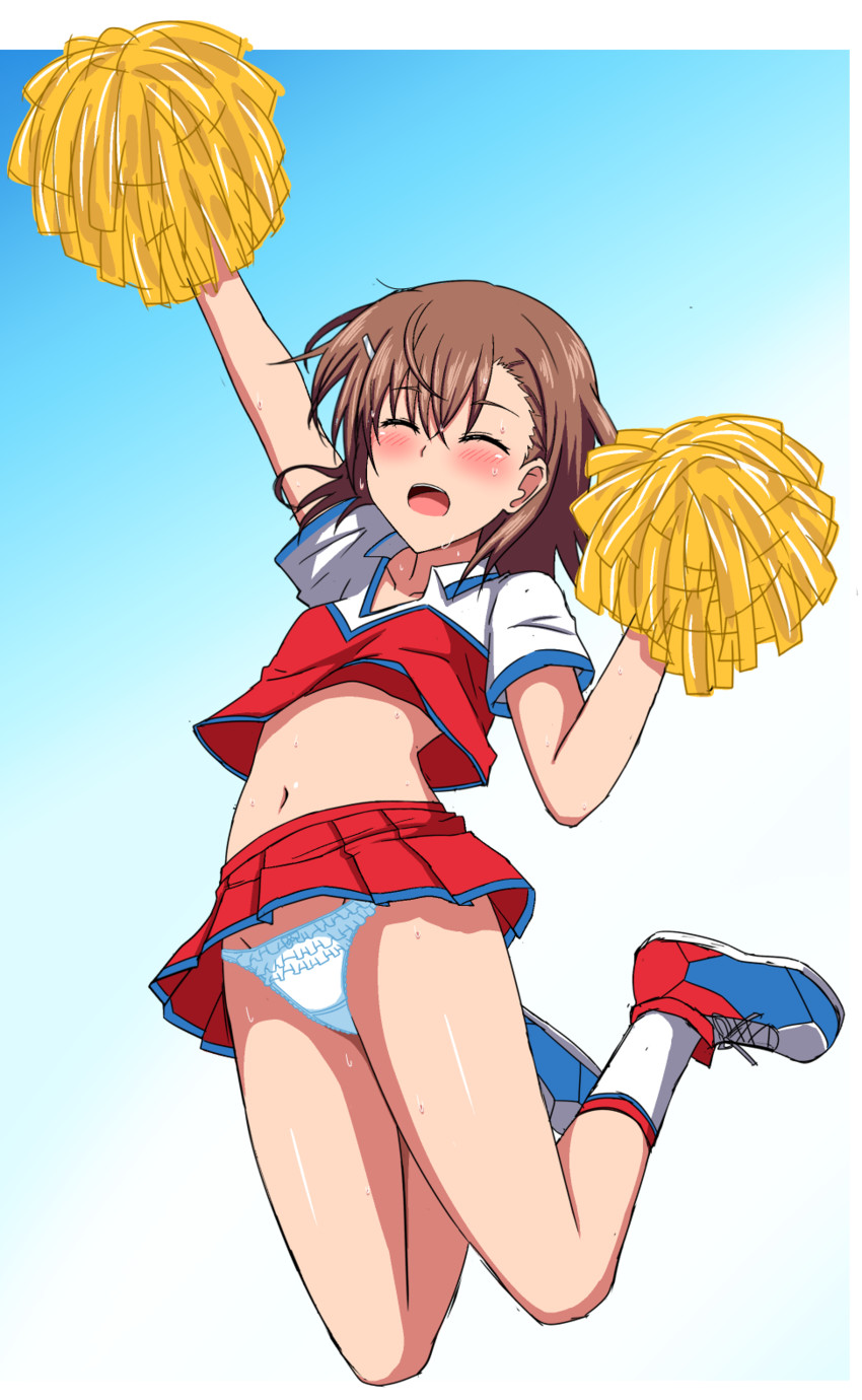 misaka mikoto (toaru majutsu no index and 1 more) drawn by marupuni