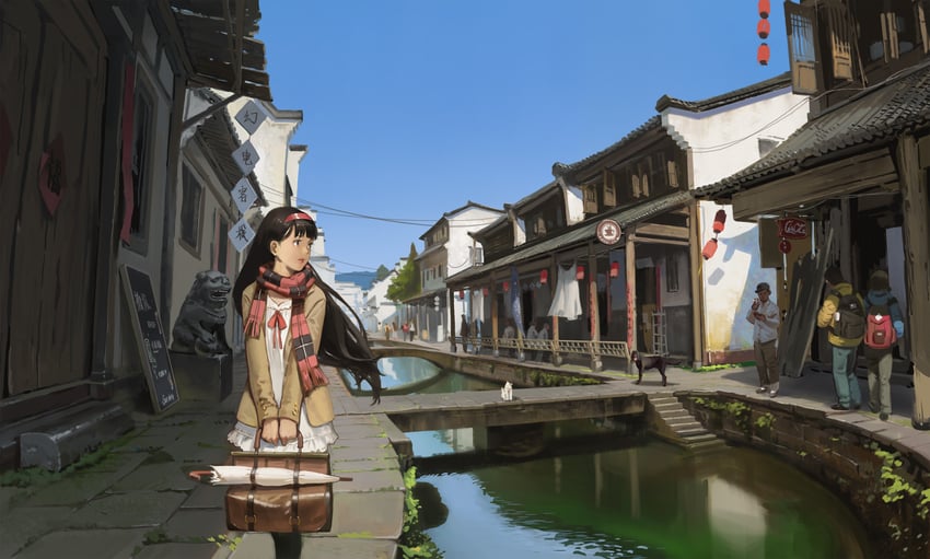 yuezheng ling (vocaloid and 1 more) drawn by jeanex