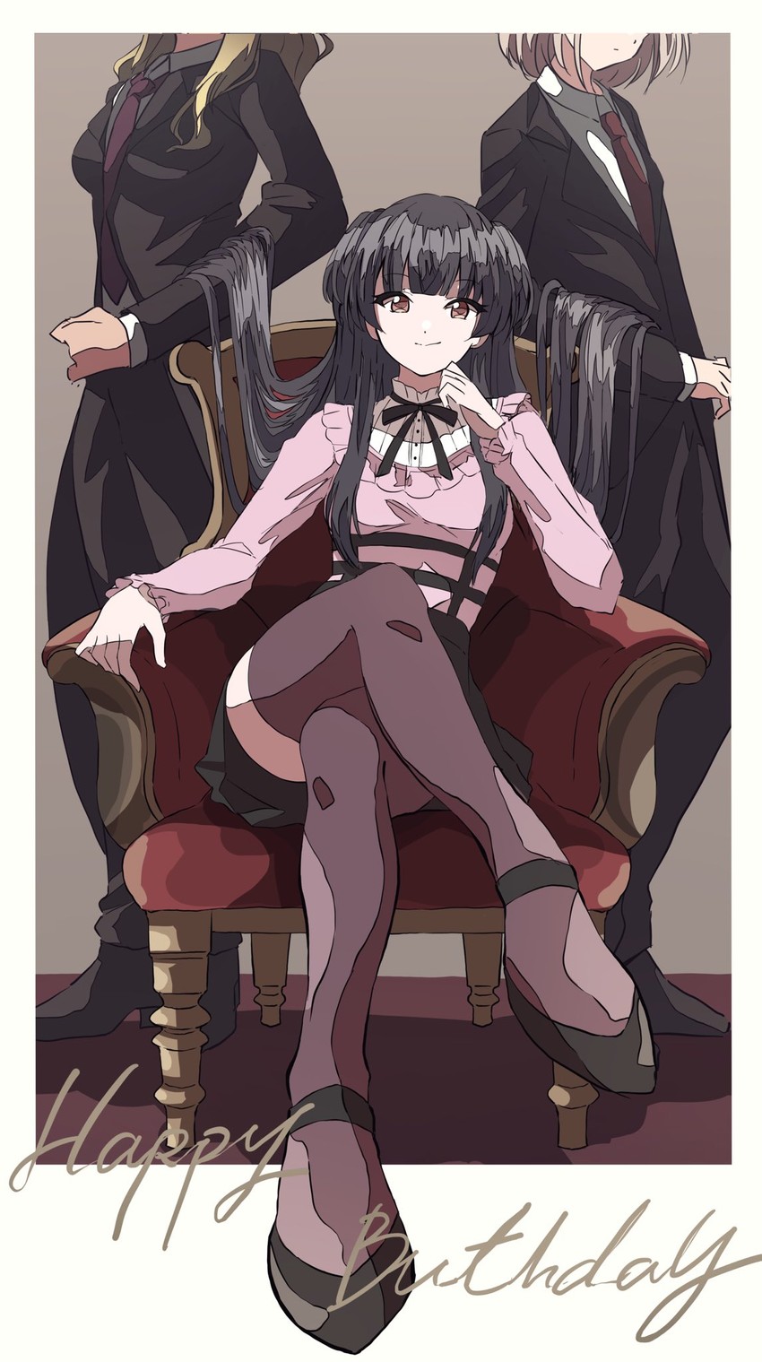 mayuzumi fuyuko, serizawa asahi, and izumi mei (idolmaster and 1 more) drawn by urota_shimapann