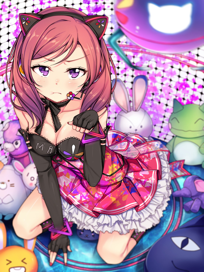 nishikino maki (love live! and 1 more) drawn by kalian