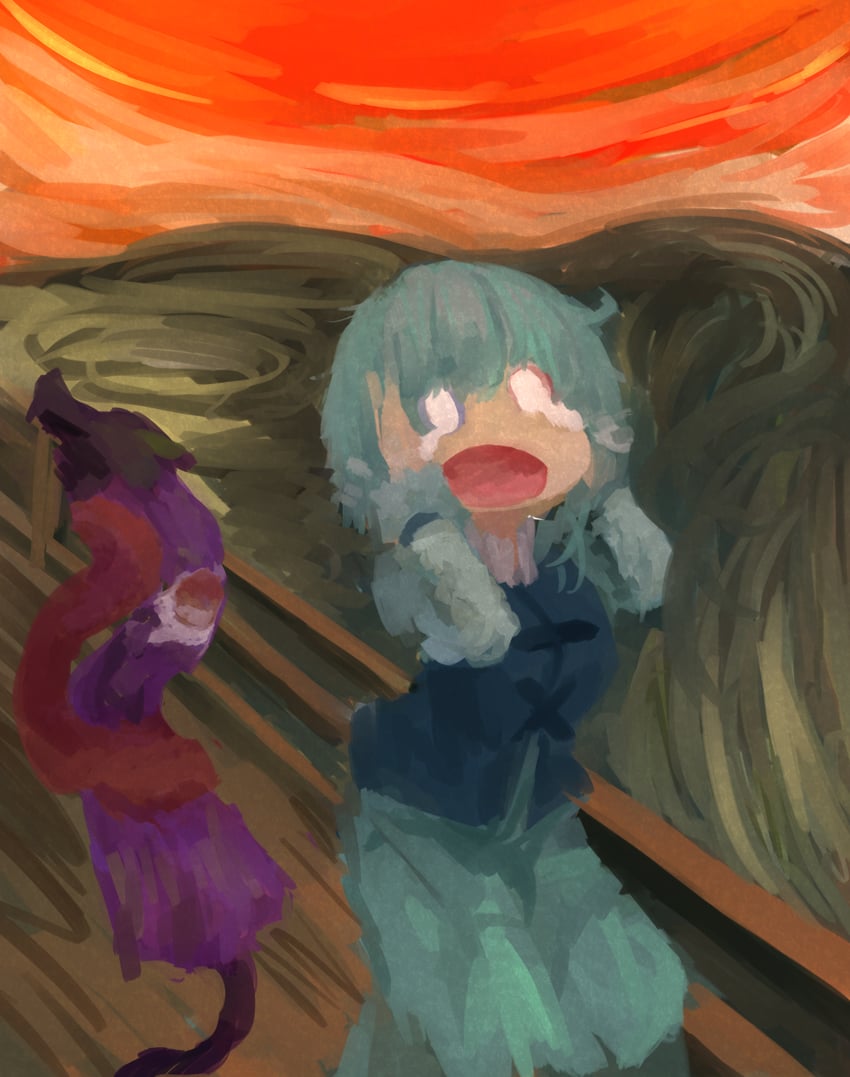 tatara kogasa (touhou and 1 more) drawn by garakuraku