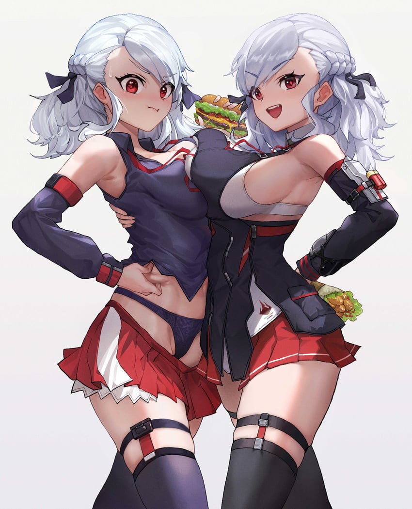 spas-12 and sabrina (girls' frontline and 1 more) drawn by zerowill