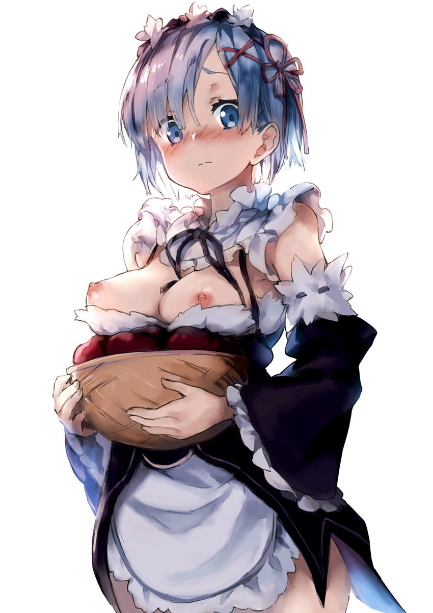 rem (re:zero kara hajimeru isekai seikatsu) drawn by redcomet