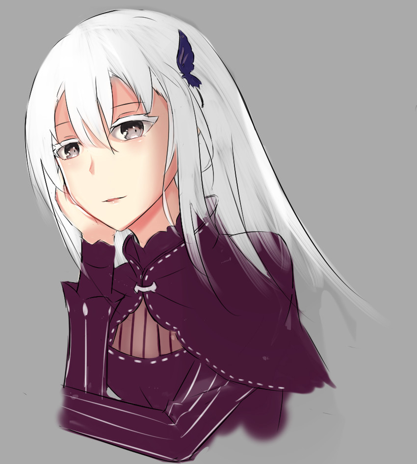 echidna (re:zero kara hajimeru isekai seikatsu) drawn by zhzhrs