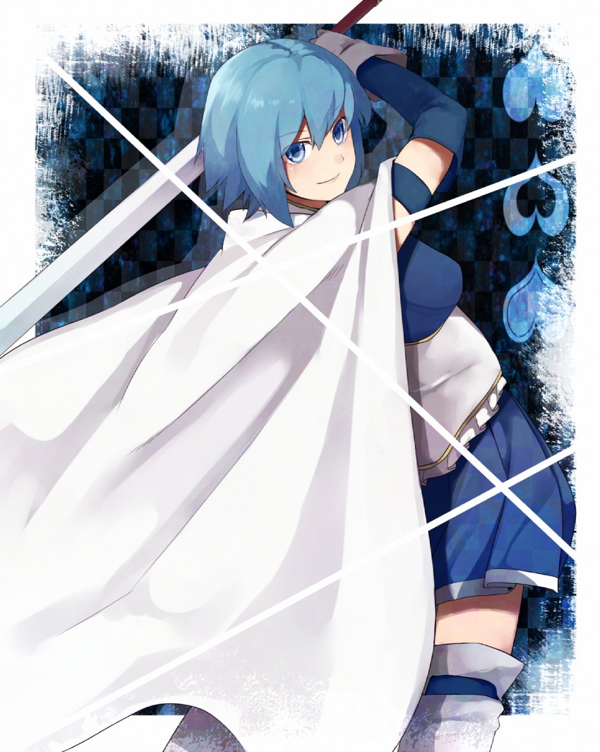 miki sayaka (mahou shoujo madoka magica) drawn by irohara_mitabi