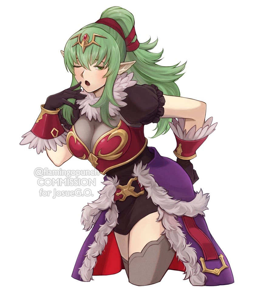 tiki and mym (fire emblem and 2 more) drawn by flamingo_(eme324)