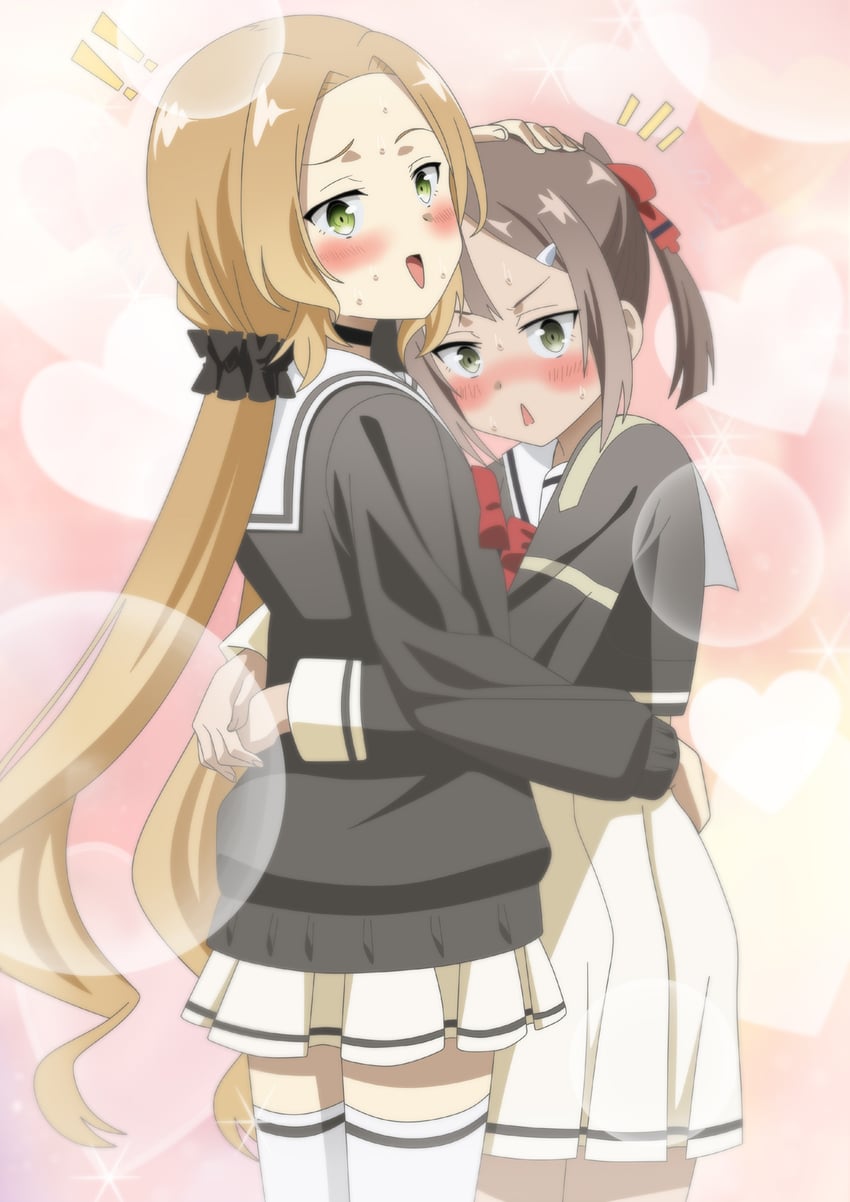 miyoshi karin and inubouzaki fuu (yuusha de aru and 1 more) drawn by riokasen