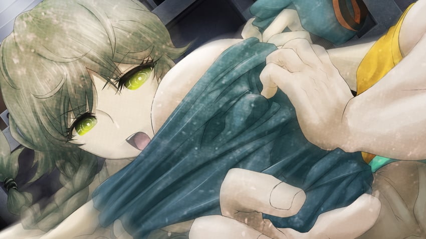 amane suzuha and tennouji yuugo (steins;gate) drawn by huke
