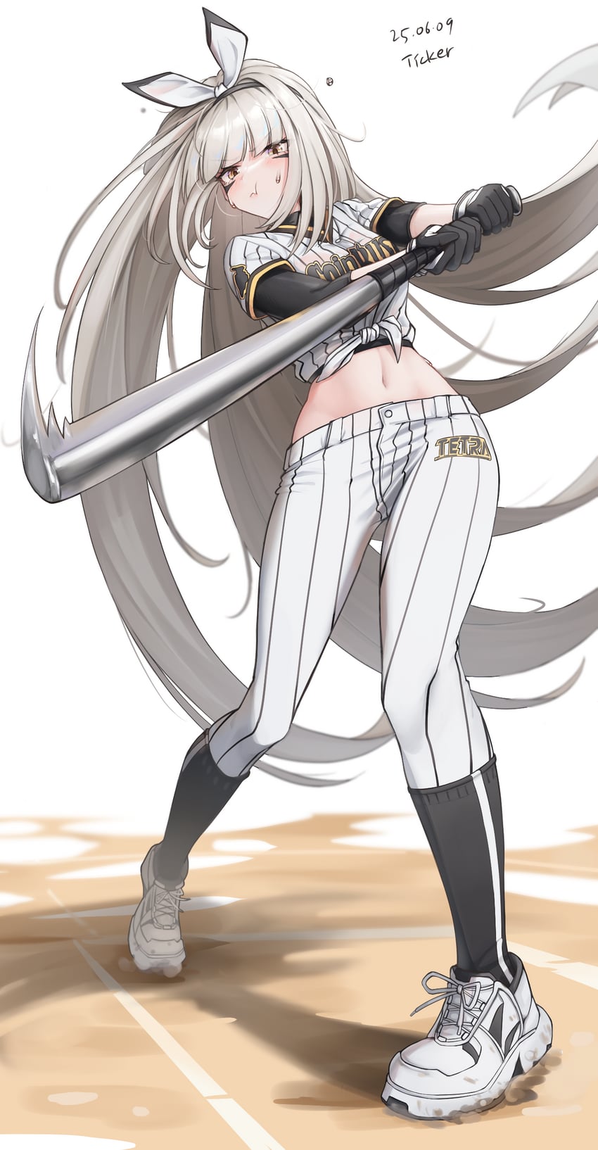 blanc (goddess of victory: nikke) drawn by ticker_(kks2ksy)