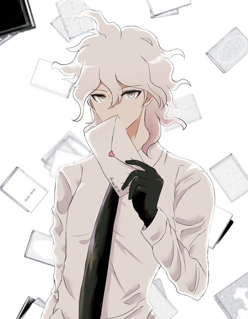 komaeda nagito (danganronpa and 1 more) drawn by len02ronpa