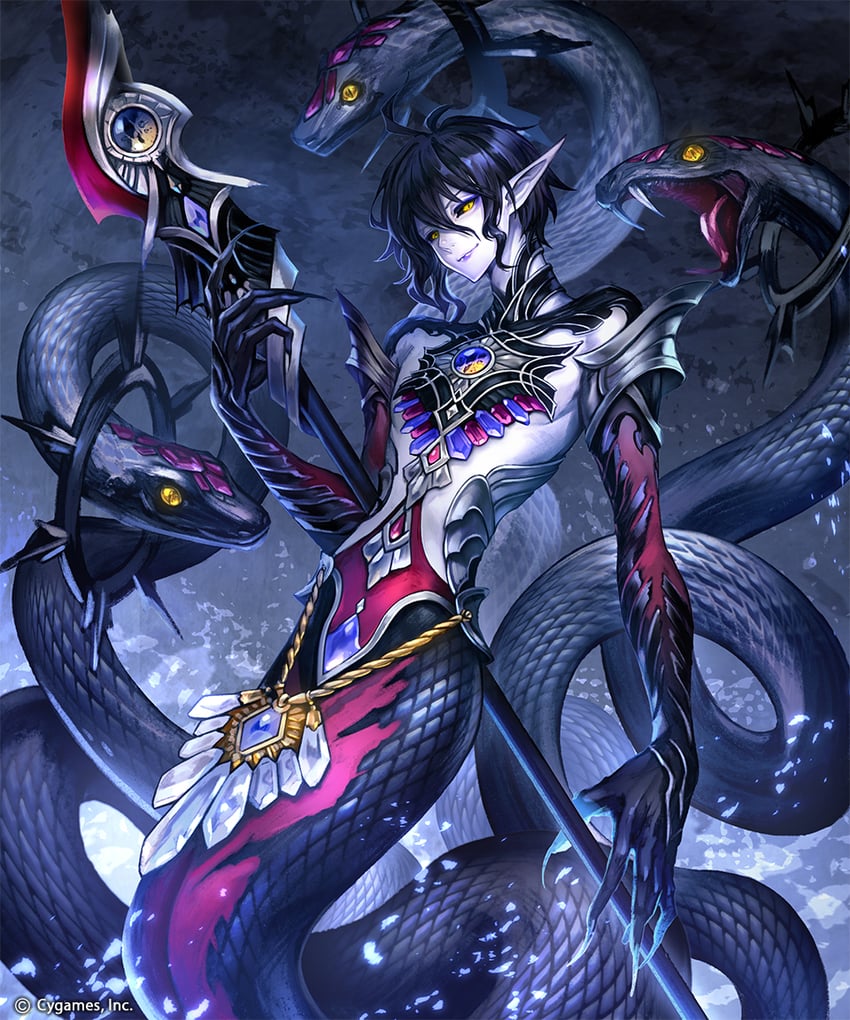 vicious viper (shadowverse and 1 more) drawn by nijihara