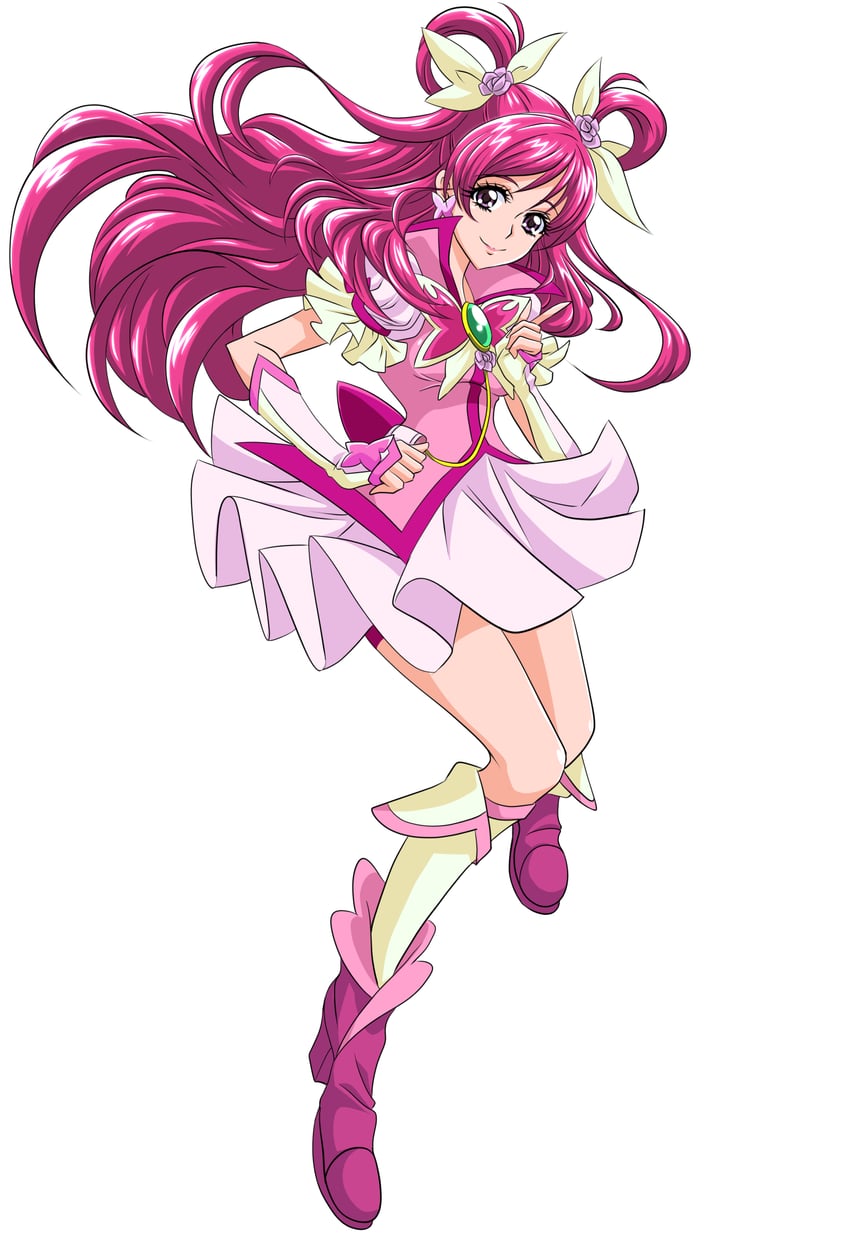 yumehara nozomi and cure dream (precure and 3 more) drawn by arudebido