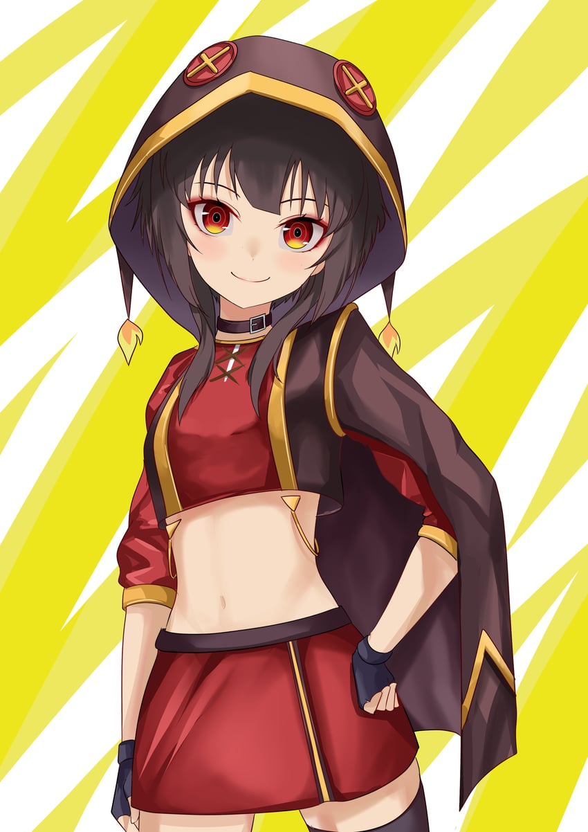 megumin (kono subarashii sekai ni shukufuku wo!) drawn by lyourika