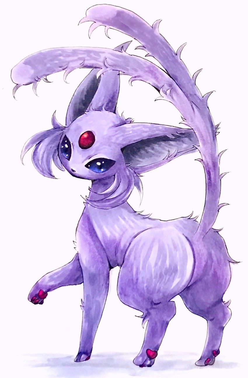 espeon (pokemon) drawn by mofuo