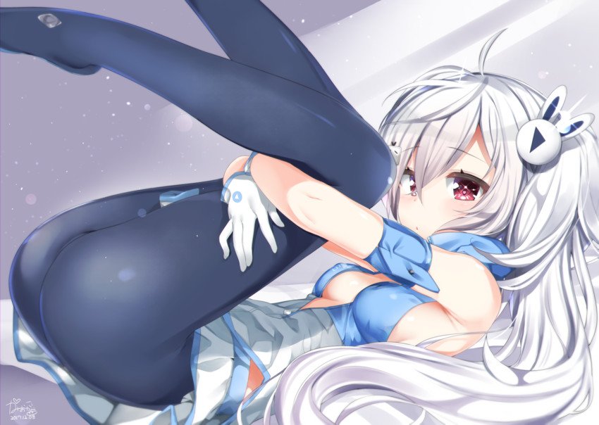 laffey and bili girl 33 (azur lane and 1 more) drawn by kamioka_shun'ya