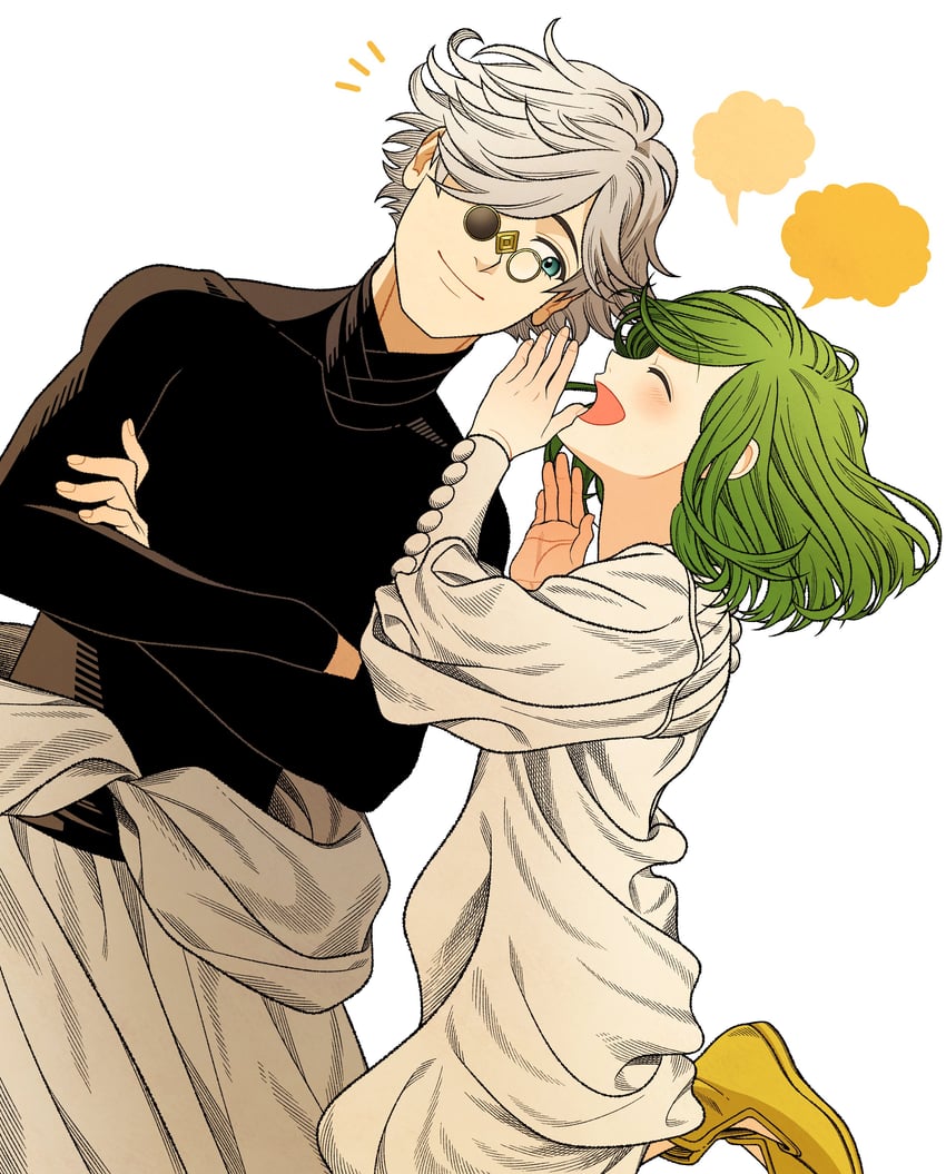 coco and qifrey (tongari boushi no atelier) drawn by matudaic